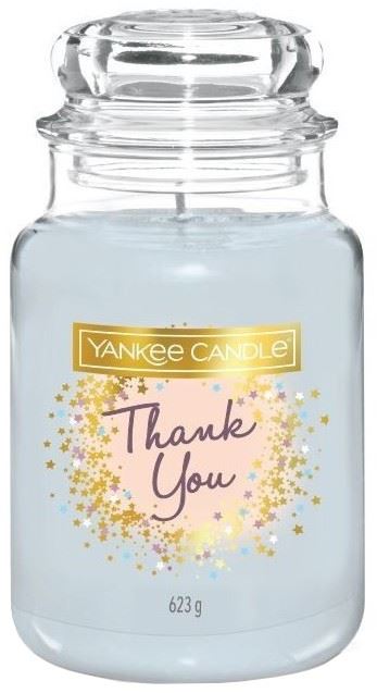 Yankee Candle Aroma tická sviečka Classic veľká Thank you 623 g