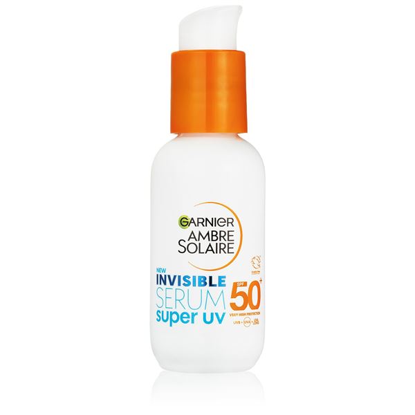 Garnier Denné sérum proti UV žiareniu SPF 50 (Invisible Serum) 30 ml