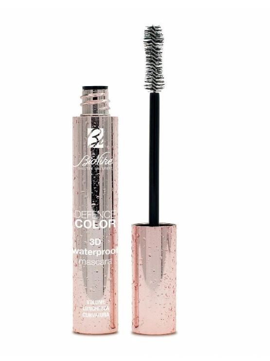 BioNike 3D vodeodolná riasenka Defence Color 3D (Waterproof Mascara) 11 ml 01 Noir