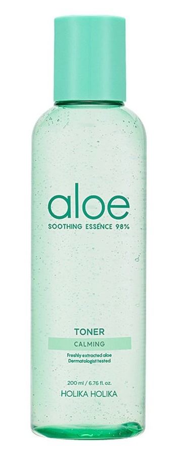 Holika Holika Upokojujúce pleťové tonikum Aloe Soothing Essence 98% ( Calm ing Toner) 200 ml