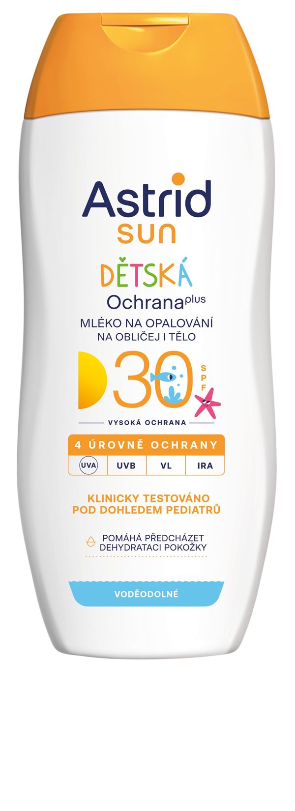 Astrid Detské mlieko na opaľovanie SPF 30 Sun 200 ml