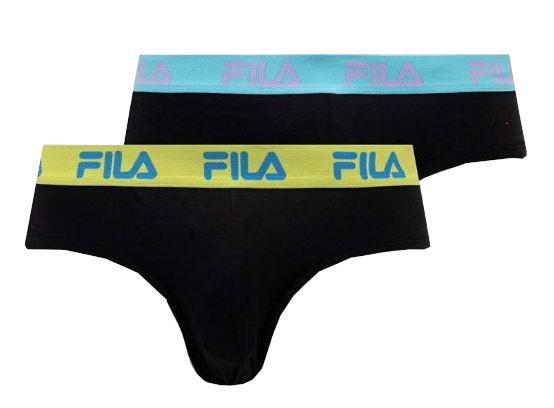 Fila 2 PACK - pánske slipy FU5015/2-219 M