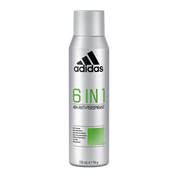 Adidas 6 in 1 Man - deodorant ve spreji 150 ml