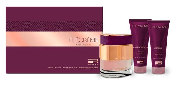 Rue Broca Theoreme Pour Femme – EDP 90 ml + sprchový gél 100 ml + telové mlieko 100 ml