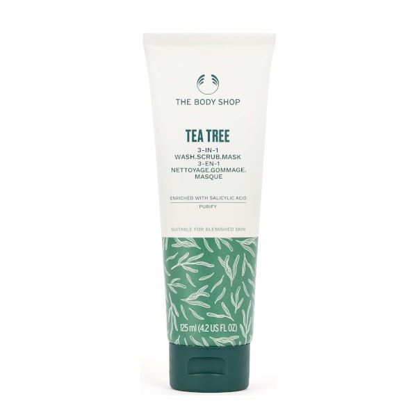 The Body Shop Čistiaca exfoliačná maska Tea Tree (3 in 1 Wash