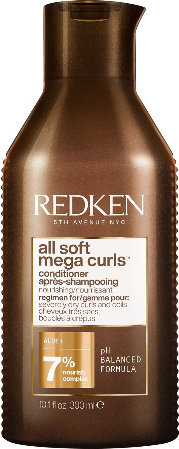 Redken Kondicionér pre suché kučeravé a vlnité vlasy All Soft Mega Curl s (Conditioner) 300 ml