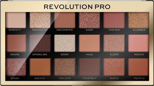 Revolution PRO Paletka očných tieňov Regeneration Nude Au Nature l (Palette) 14