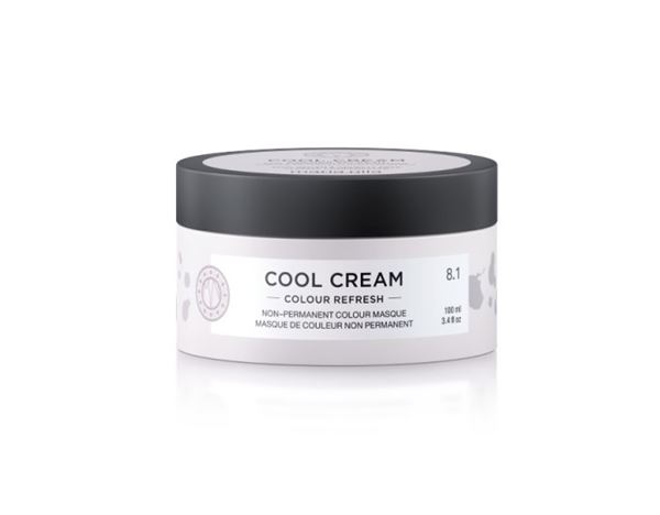 Maria Nila Jemná vyživujúca maska bez permanentných farebných pigmentov 8.1 Cool Cream ( Colour Refresh Mask) 100 ml