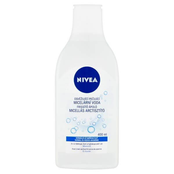 Nivea Jemná ošetrujúce micelárna voda pre suchú a citlivú pleť (Caring Micellar Water) 400 ml