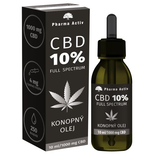 Pharma Activ CBD 10% Full Spectrum konopný olej 10ml