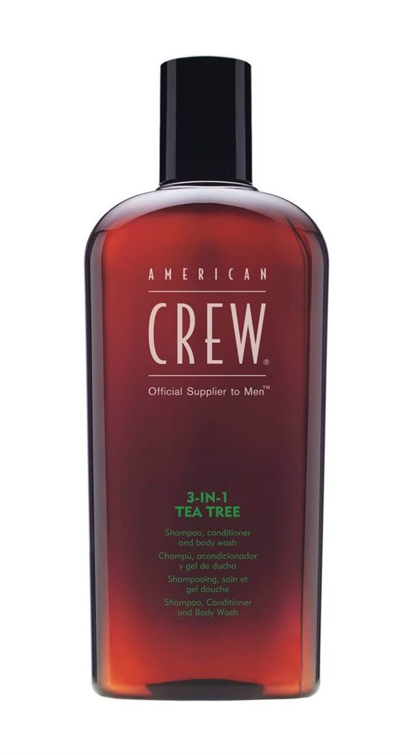 American Crew Šampón s tea tree 3v1 (Shampoo