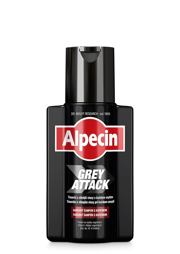 Alpecin Šampón pre silnejšie vlasy Grey Attack 200 ml