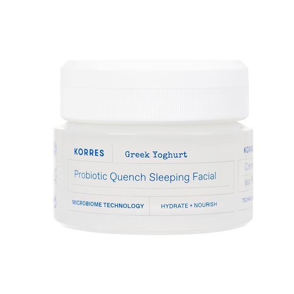 Korres Hydratačný nočný krém s probiotikami Greek Yoghurt (Probiotic Quench Sleeping Facial) 40 ml