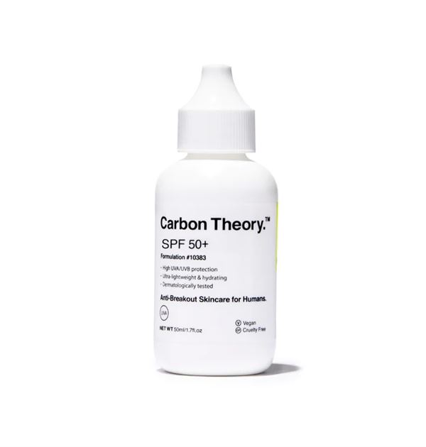 Carbon Theory Hydratačný ochranný krém na tvár Day-Lite SPF 50+ 50 ml