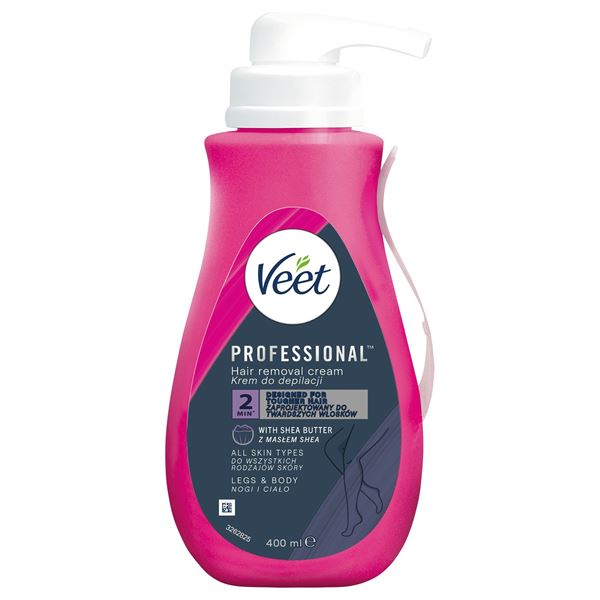 Veet Depilačný krém pre všetky typy pokožky Proffesional ( Hair Removal Cream) 100 ml