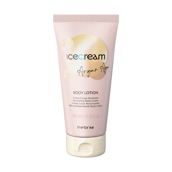 Inebrya Výživné telové mlieko s arganovým olejom Ice Cream Argan Age ( Nourish ing Body Lotion) 100 ml