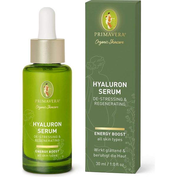 Primavera Hyalurónové pleťové sérum De-Stressing & Regenerating (Hyaluron Serum) 30 ml