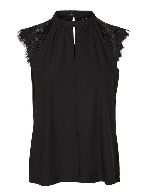 Vero Moda Dámska blúzka VMMILLA 10226072 Black XS