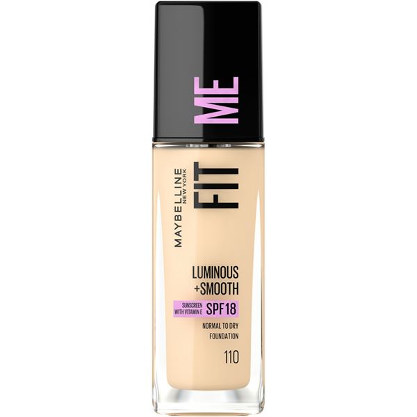 Maybelline Rozjasňujúci make-up Fit Me Luminous + Smooth SPF 18 (Foundation) 30 ml 110 Porcelain