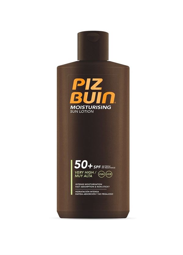 Piz Buin Hydratačné mlieko na opaľovanie SPF 50+ (Moisturizing Sun Lotion) 200 ml