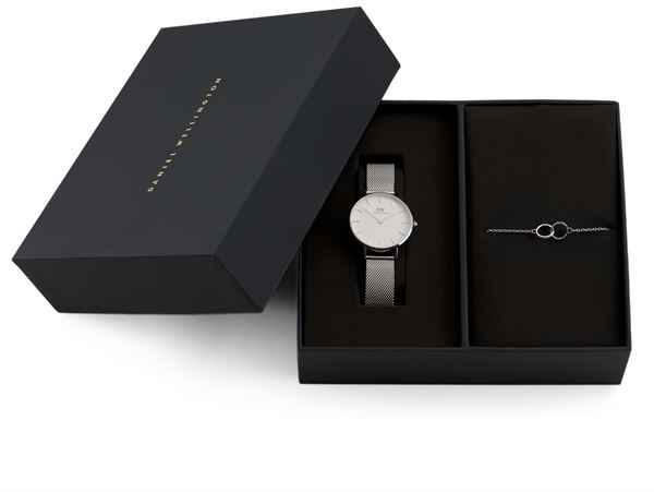 Daniel Wellington SET Combo Petite 32 S White