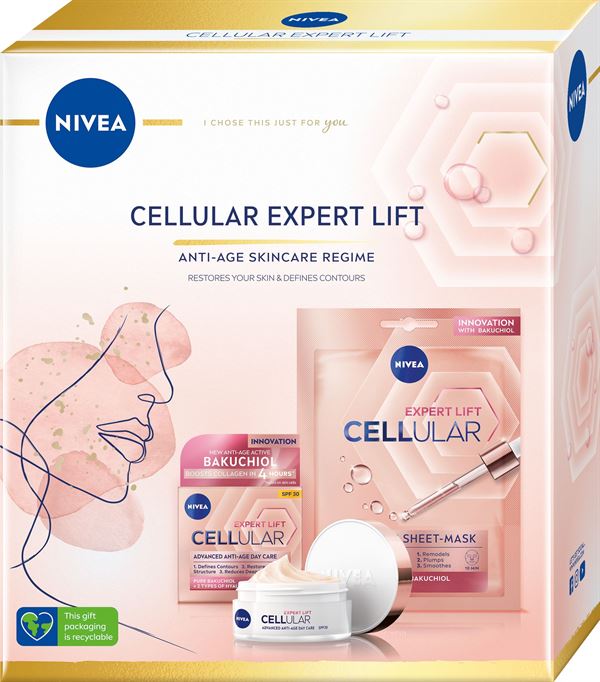 Nivea Darčekový box s kyselinou hyalurónovou na omladenie pleti