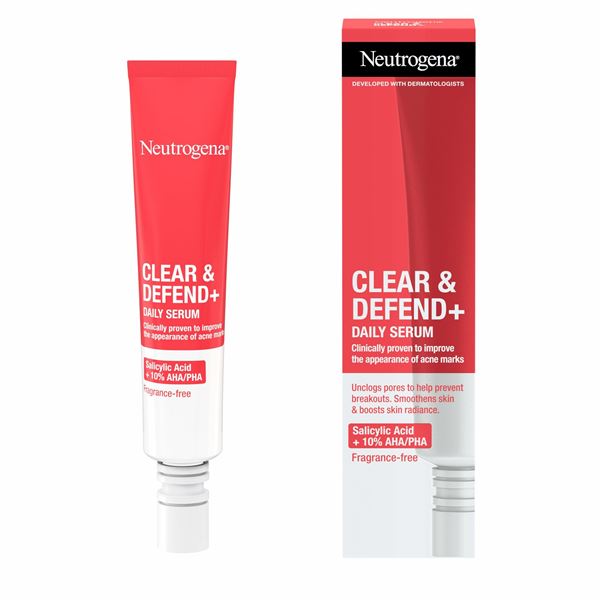 Neutrogena Sérum proti pupienkom Clear & Defend + (Daily Serum) 30 ml