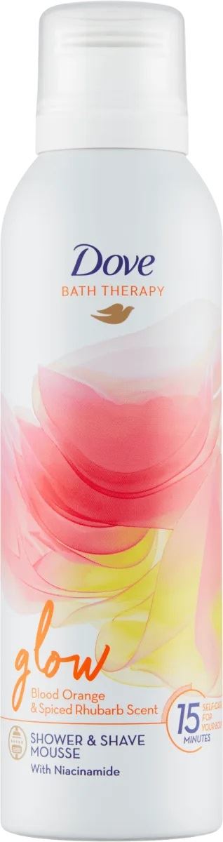 Dove Sprchová a holiaca pena Glow (Shower & Shave Mousse) 200 ml