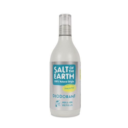 Salt Of The Earth Náhradná náplň do prírodného guličkového dezodorantu Unscented (Deo Roll-on Refills) 525 ml