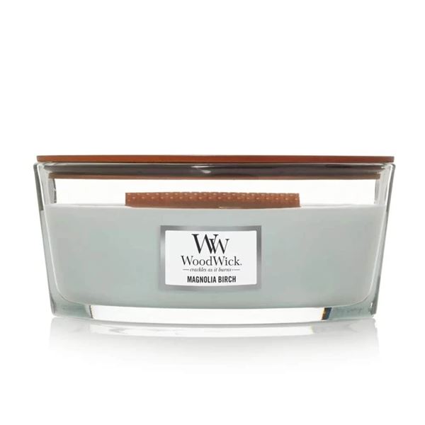 WoodWick Vonná sviečka loď Magnolia Birch 453