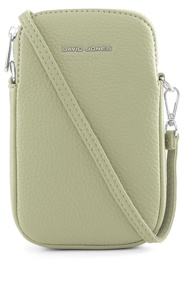 David Jones Dámska crossbody kabelka 6937-1B Pistachio