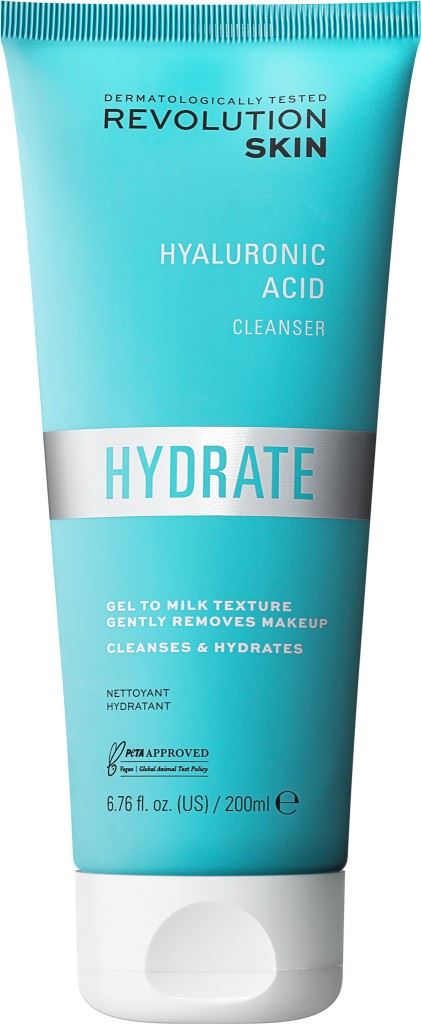 Revolution Skincare Hydratačný čistiaci krém Hydrate ( Hyaluronic Acid Clean ser) 200 ml