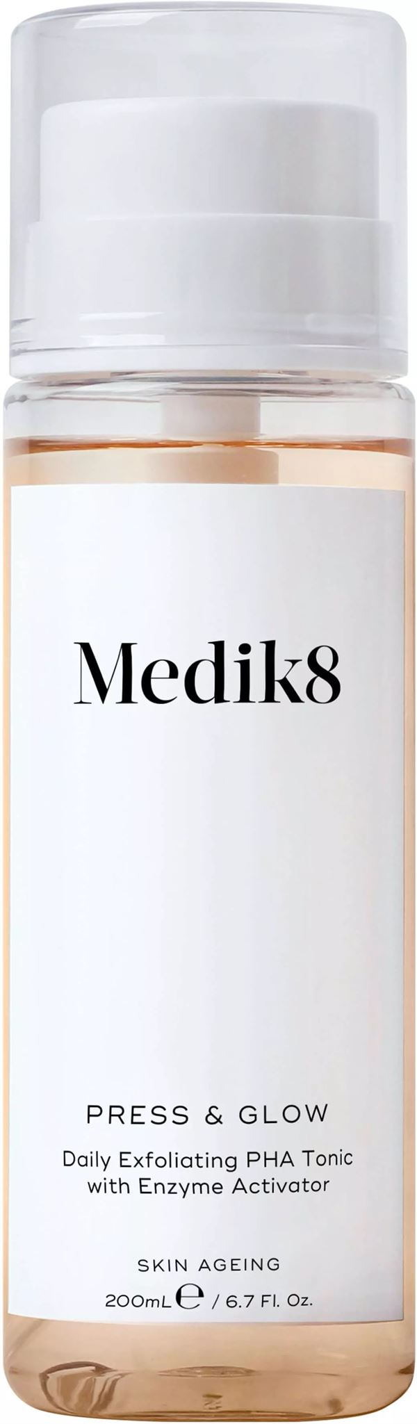 Medik8 Exfoliačný PHA tonikum Press & Glow (Daily Exfoliating PHA Tonic) 200 ml