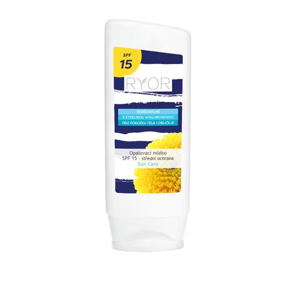 RYOR Opaľovacie mlieko SPF 15 200 ml