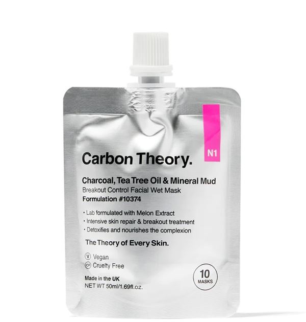 Carbon Theory Minerálna bahenná maska Charcoal