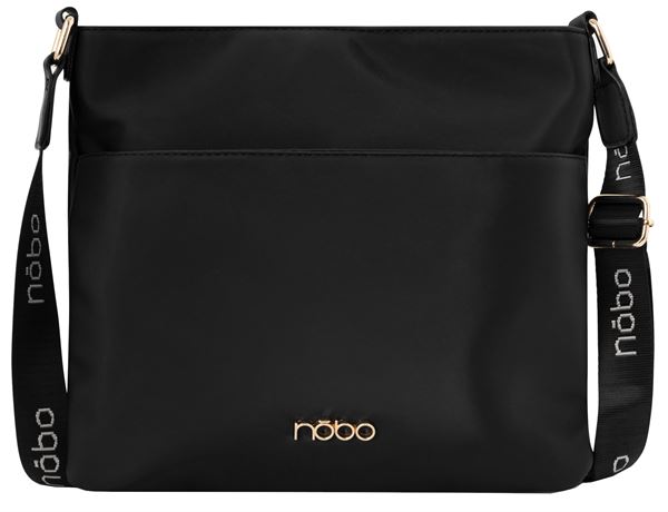 NOBO Dámska crossbody kabelka R3052-C020 black nylon