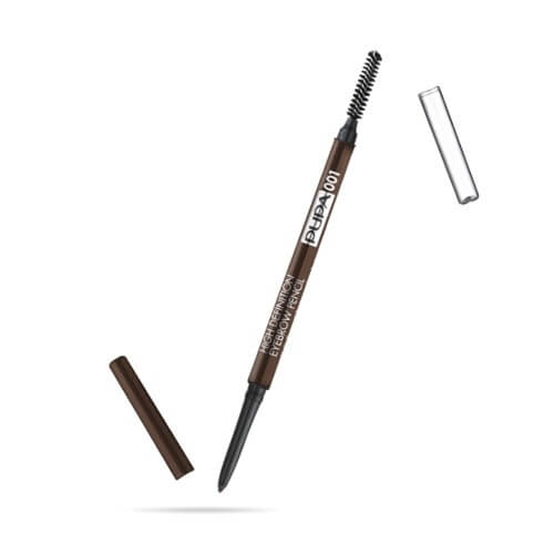 PUPA Milano Automatická ceruzka na obočie s hrebienkom (High Definition Eyebrow Pencil) 0