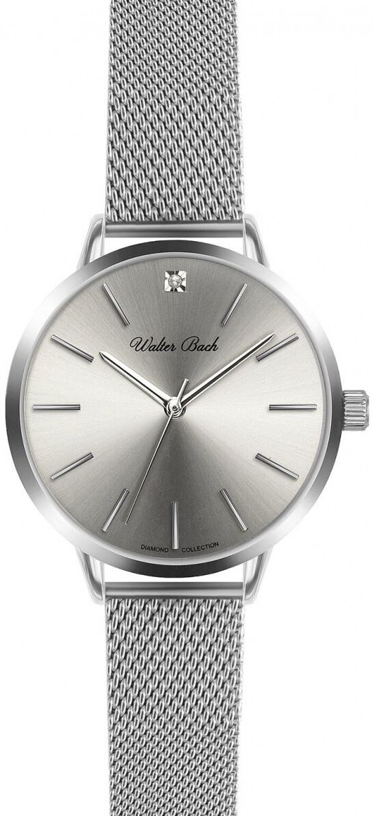 Walter Bach Fussen Silver Mesh s diamantem BAP-2514