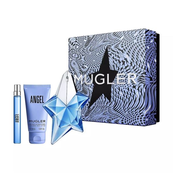 Thierry Mugler Angel – EDP 50 ml + telové mlieko 50 ml + EDP 10 ml