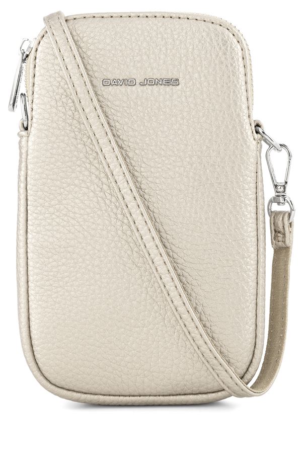 David Jones Dámska crossbody kabelka 6937-1B Gold