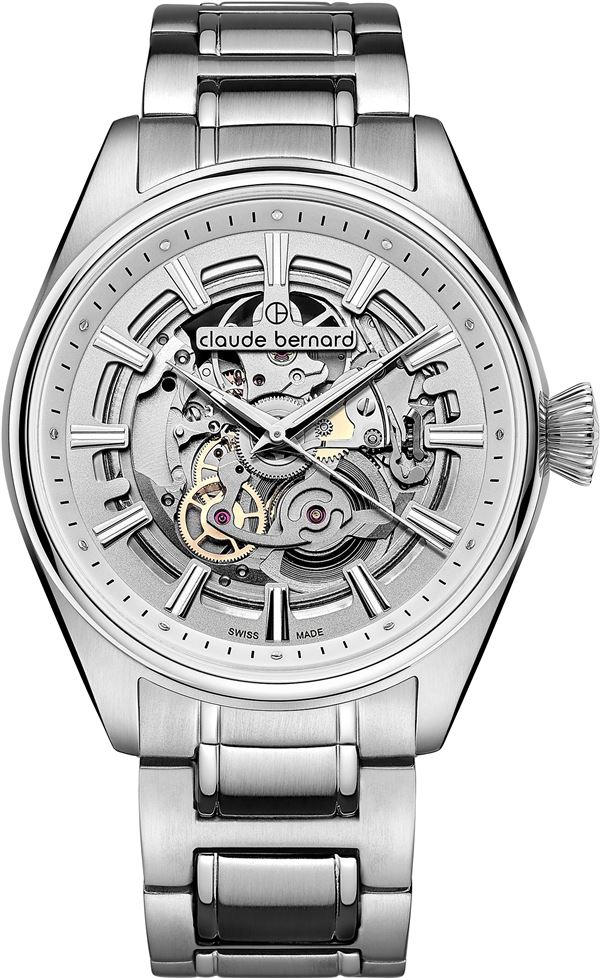 Claude Bernard Proud Heritage Automatic Skeleton 85307 3M AIN