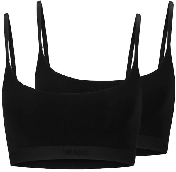 Hugo Boss 2 PACK - dámska podprsenka HUGO Bralette 50496865-001 L