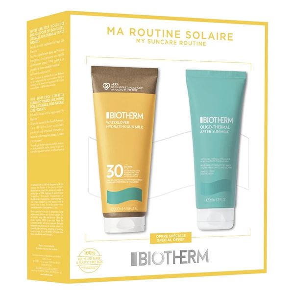 Biotherm Darčeková sada starostlivosti na opaľovanie SPF 30 Waterlover Summer Set