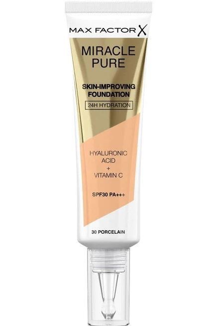 Max Factor Hydratačný make-up Miracle Pure (Skin-Improving Foundation) 30 ml 30 Porcelain