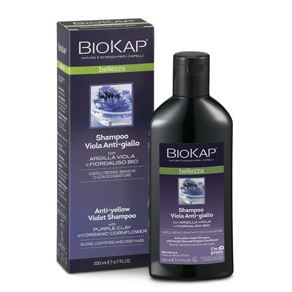 Biokap Šampón s neutralizáciou žltých tónov 200 ml