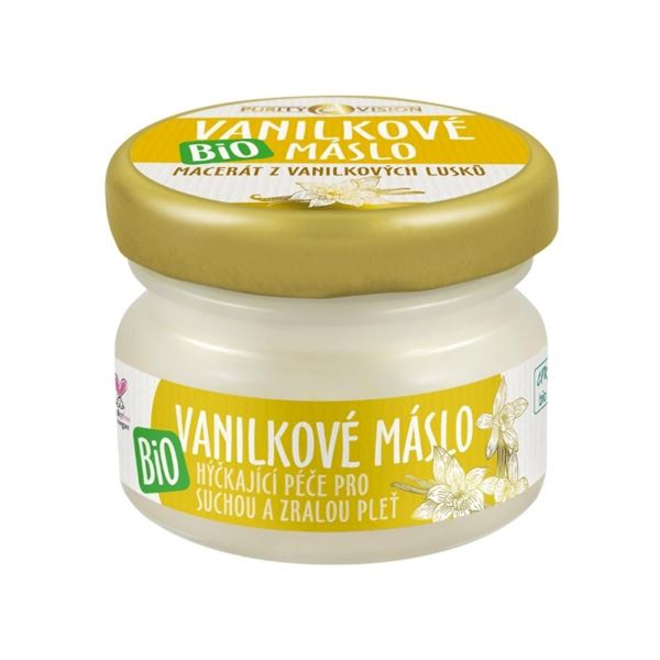 Purity Vision Bio Vanilkové maslo pre suchú a zrelú pleť 70 ml