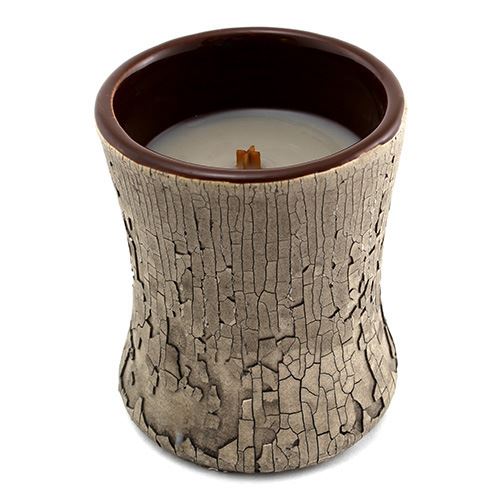 WoodWick Sviečka keramická oválna váza Fireside 133