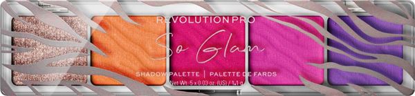 Revolution PRO Paletka očných tieňov Glam Smokey Zebra (Palette) 5