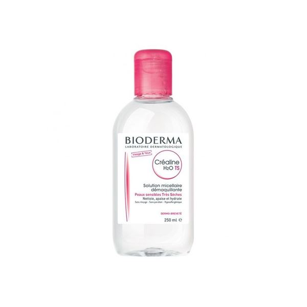 Bioderma Micelárna voda pre citlivú a suchú pleť Créaline H2O TS ( Clean sing Micellar Water) 250 ml