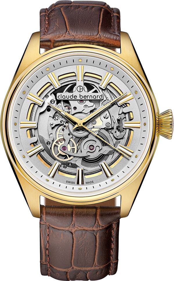 Claude Bernard Proud Heritage Automatic Skeleton 85307 37JC AID